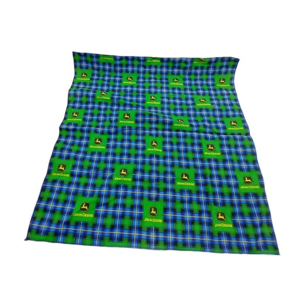 Unbranded Other - John Deere Plaid Bandana Neck Scarf Handkerchief